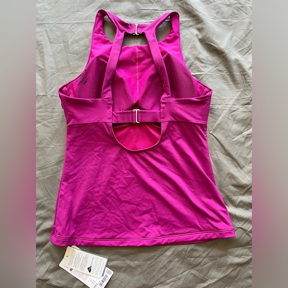#78 NEW WITH TAGS Athleta Maldives High Neck Swim Tank Size 34 B/C - Picture 2 of 5